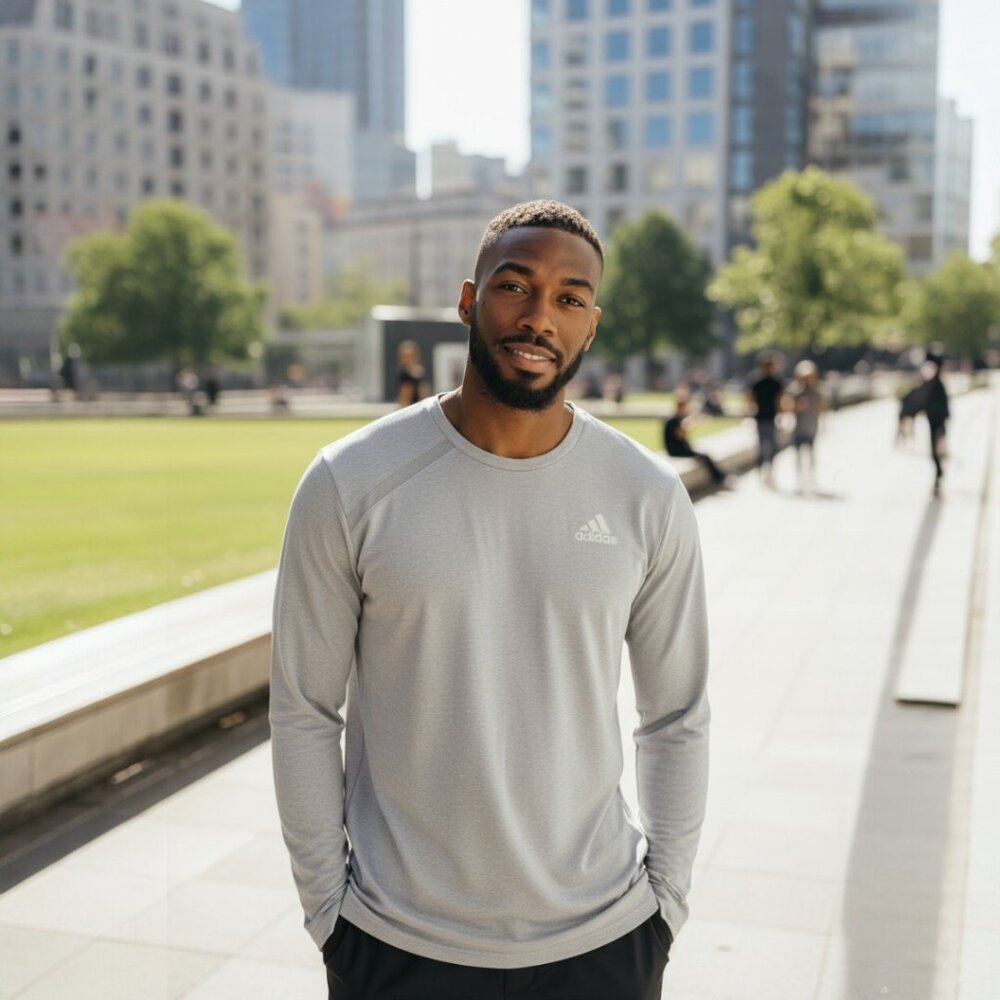 MENS Adidas Lightweight Sweatshirt | Size M